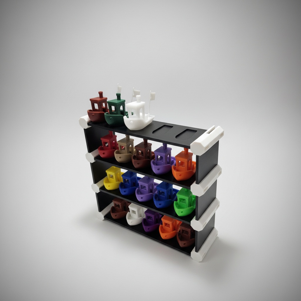 Модульная полка для Benchy на 5 фигурок